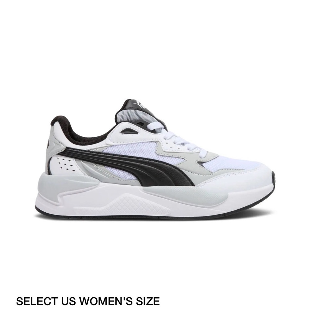 Puma Women's Black and White Sneakers